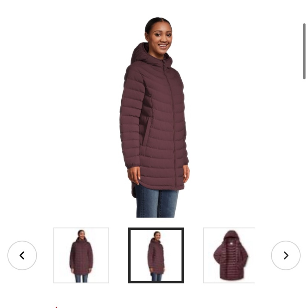 Burgundy Wind River Jacket - sz L